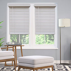 Cordless 2 inch Faux Wood Blinds