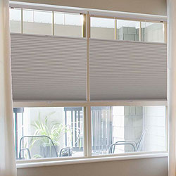 Cordless Top Down Bottom Up 1/2 inch Single Cell Blackout Shades