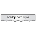 Scalloped Hem with Fringe