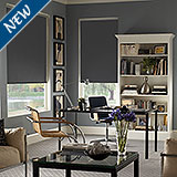 Essentials Blackout Fabric Roller Shades