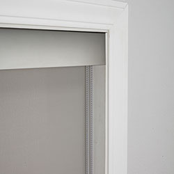 Classic Light Filtering Fabric Roller Shades - 3 inch Fascia