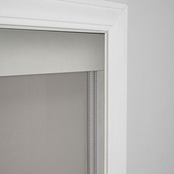 Classic Light Filtering Fabric Roller Shades - 4 inch Fascia