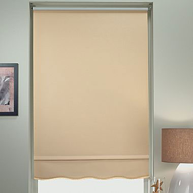 Vinyl shop roller shades