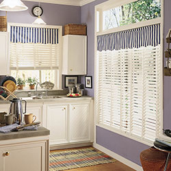 Premium 2 inch Wood Blinds - Crisp White