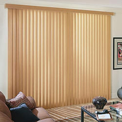 Premium Faux Wood Vertical Blinds