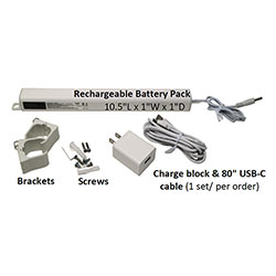 Simply Touch External Battery Pack and Components