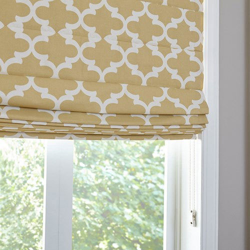 Premium Roman Shades - Continuous Cord Loop Inside Mount