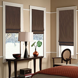 Premium Roman Shades - Flat Fold