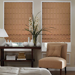 Premium Roman Shades - Pleated Fold