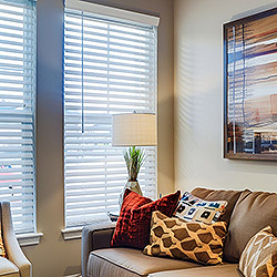 Simply Cordless 2-inch Faux Wood Blinds
