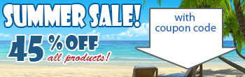 45% off Summer Savings Sale