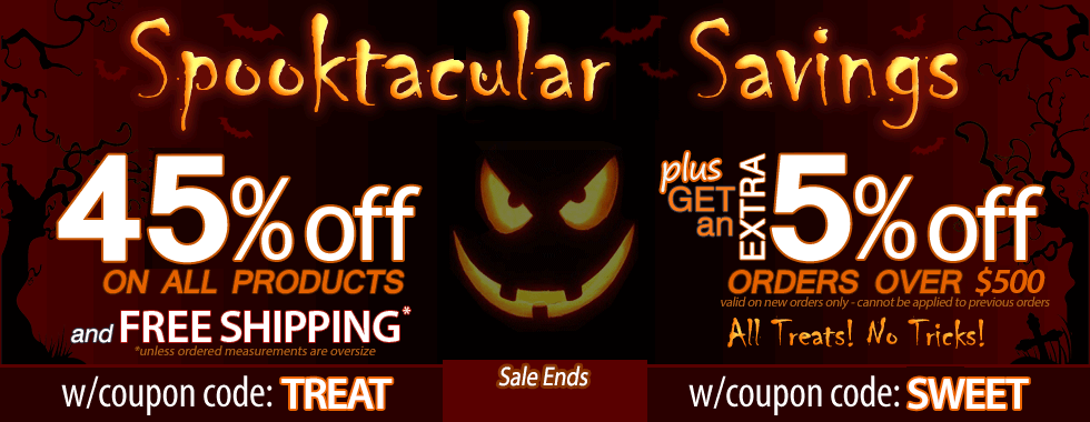 45% off Halloween Sale