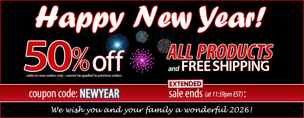 New Year Sale - 50% off