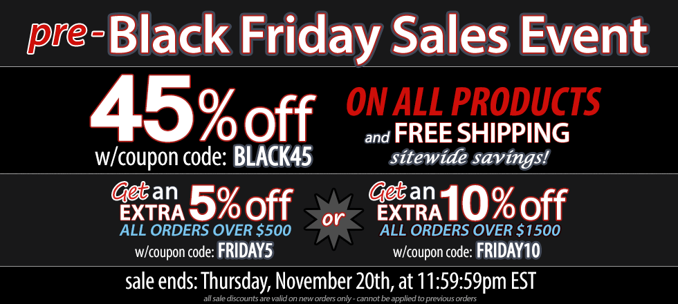 pre-Black Friday Sales Event