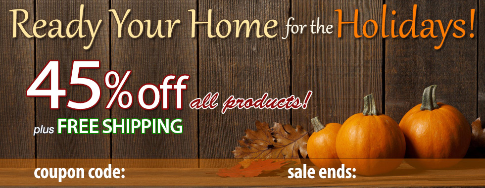 45% off Ready for the Holidays Sale