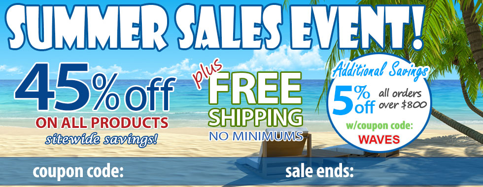 45% off Summer Sales Event