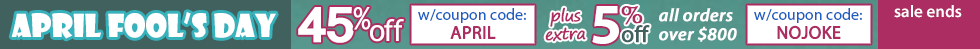 45% off April Fool