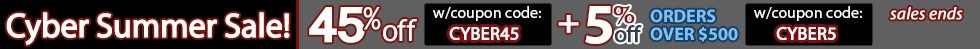 45% off Cyber Summer Sale