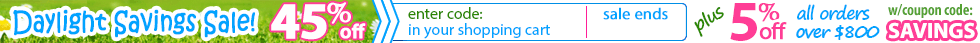 45% off Daylight Savings Sale