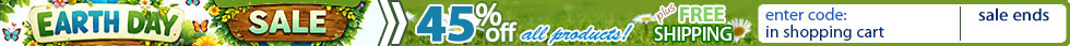 Earth Day Sale 45% off