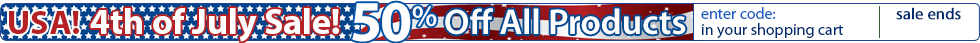 50% off 4th of July Sale!