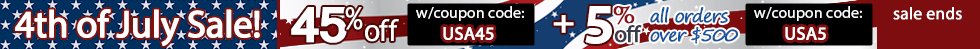 45% off 4th of July Sale!