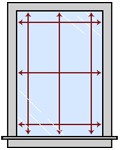 Inside Mount Measuring