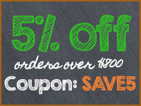 Extra 5% off Orders over $800 Extra 5% off Orders over $800