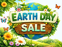 Earth Day Sale 45% off