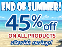 45% off End of Summer Sale 45% off End of Summer Sale