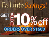 Extra 10% off Orders over $1600 Extra 10% off Orders over $1600