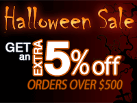 Extra 5% off Orders over $500 Extra 5% off Orders over $500