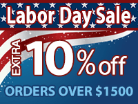 Extra 10% off Orders over $1500