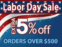 Extra 5% off Orders over $500