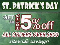 Extra 5% Off Orders Over $800 Extra 5% Off Orders Over $800