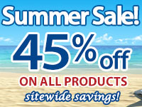 45% off Summer Sales Event 45% off Summer Sales Event