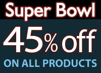 45% off Super Bowl Sale